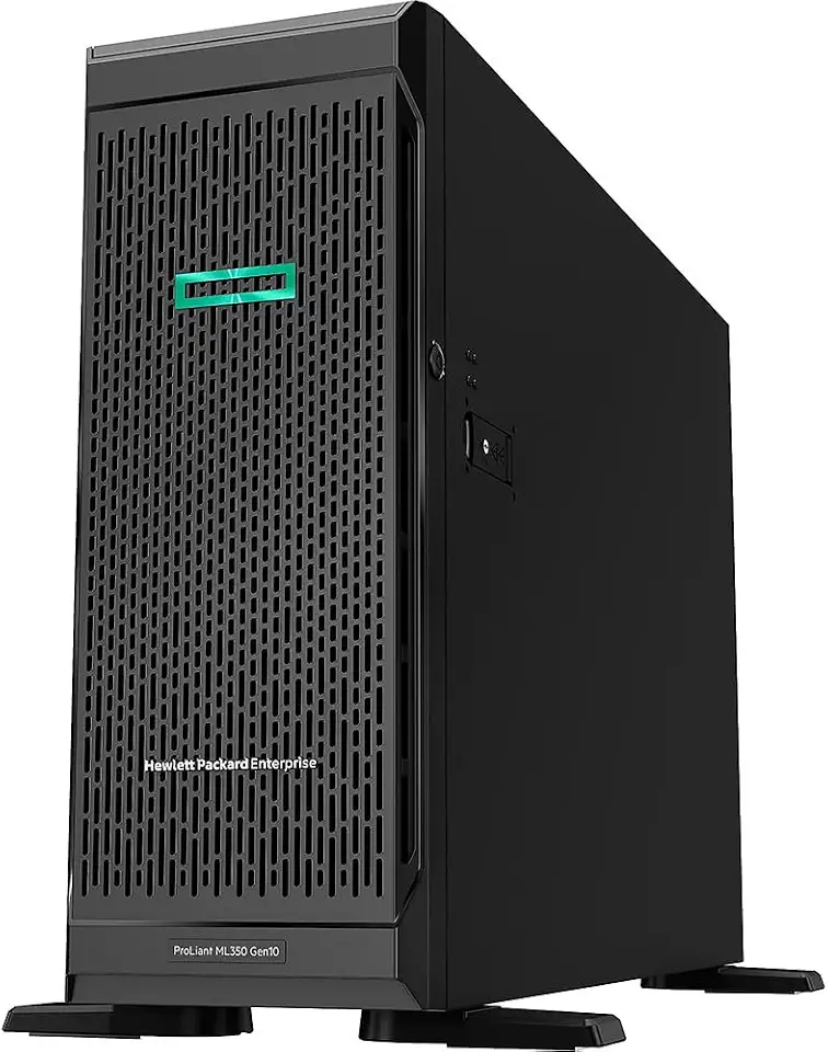 HPE ProLiant ML350 Gen10 Tower Server Bundle with Dual Xeon 6130 2.10 GHz, 512GB DDR4 - B0CB21TN2D