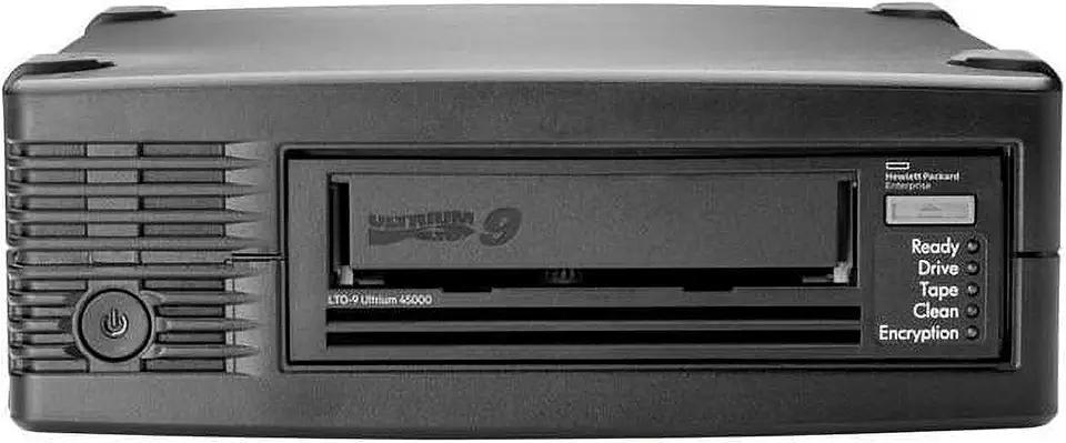 HPE StoreEver LTO-9 Ultrium 45000 External Tape Drive - 18 TB Native/45 TB Compressed - - B0BCNTVXQC