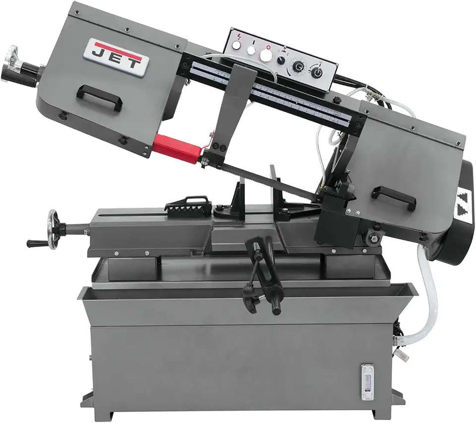 JET 9" x 16" Metal Cutting Horizontal Band Saw, 1-1/2 HP, 115/230V 1Ph (HBS-916) - B000GAPLWQ