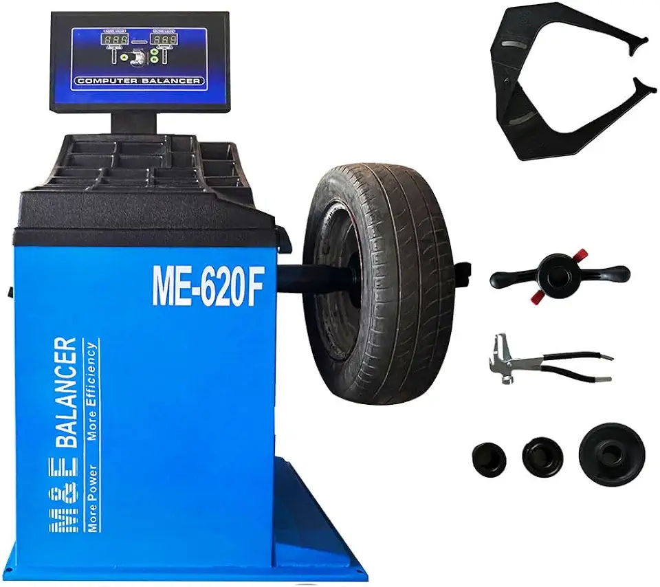 KATOOL ME-620F Wheel Balancer Car Wheel Balancing Machine Tire Repair Wheel Balancing - B0DP1W1ZK3