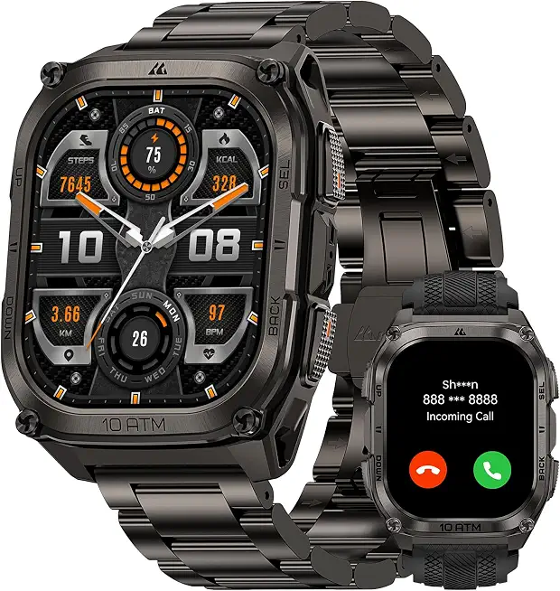KOSPET Tank M4 Special Edition Smart Watch, Dual-Band GPS, Offline Maps - B0GZZ4RD8W