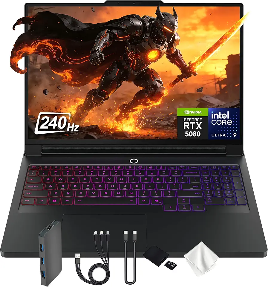 Lenovo Legion Pro 7i 16" WQXGA 240Hz Gaming Laptop, Intel Core Ultra 9 275HX, GeForce - B0GT4P8Z81