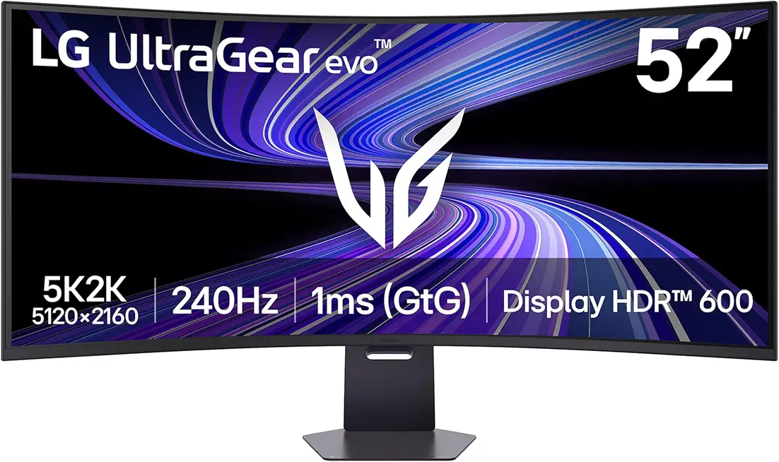 LG 52G930B-B 52-inch Ultragear evo G9 5K2K 240Hz 1ms Curved Gaming Monitor - B0GL4NBWR8