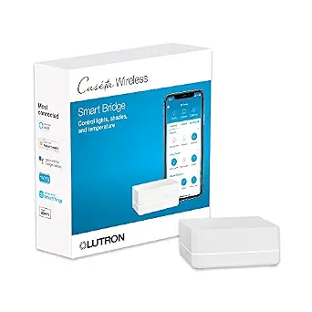 Lutron Caseta Smart Hub Compatible with Alexa, Apple, Google Home, & More - B00XPW67ZM