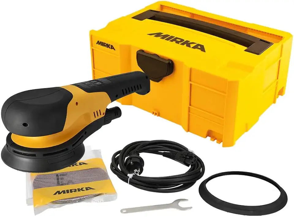 Mirka DEROS RS 600 Ø 150mm Case/Powerful Rotary Sander for Wood and Concrete / 750W - B0F944PDWQ