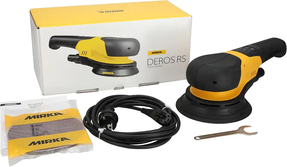 Mirka DEROS RS 600 Ø 150mm / Powerful Rotary Sander for Wood and Concrete / - B0DMKQ6KVQ