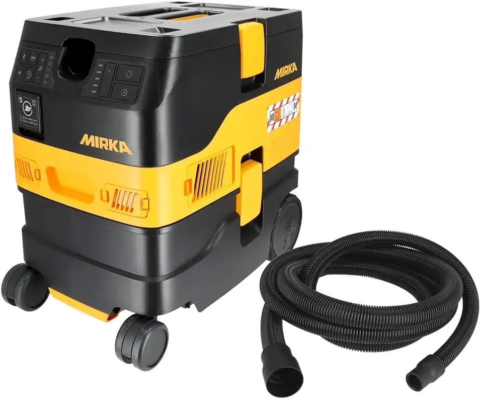 Mirka DEXOS 1217 M AFC/M Class Industrial Vacuum Cleaner / 17L Dry & Wet/Automatic Filter - B0FCLX2GRP