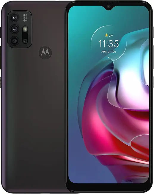 Moto G30 | 2021 | 3-Day Battery | Unlocked | 4/64GB | 16MP Camera | - B095KVFYCV