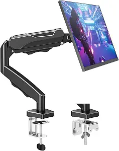 MOUNTUP Single Monitor Desk Mount Holds Screen up to 32 inch, Height Adjustable Monitor Arm, - B07Z7ZGHD5