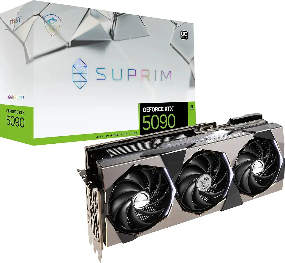 MSI GeForce RTX 5090 32G SUPRIM SOC - Gaming Graphics Card - B0DT6SN14V