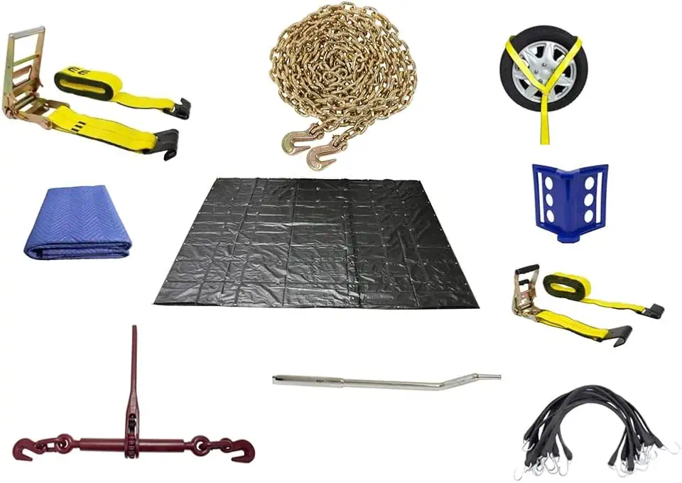 Mytee Products Non CDL Hotshot Flatbed Bundle for Trailer Without Winch Tracks - B0BRLCBYW1