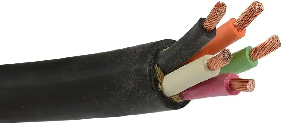 Nassau SOOW SO Cord Power Wire 8/5 1000 FT. HD USA Portable Outdoor Indoor 600V - B0743DRJK5