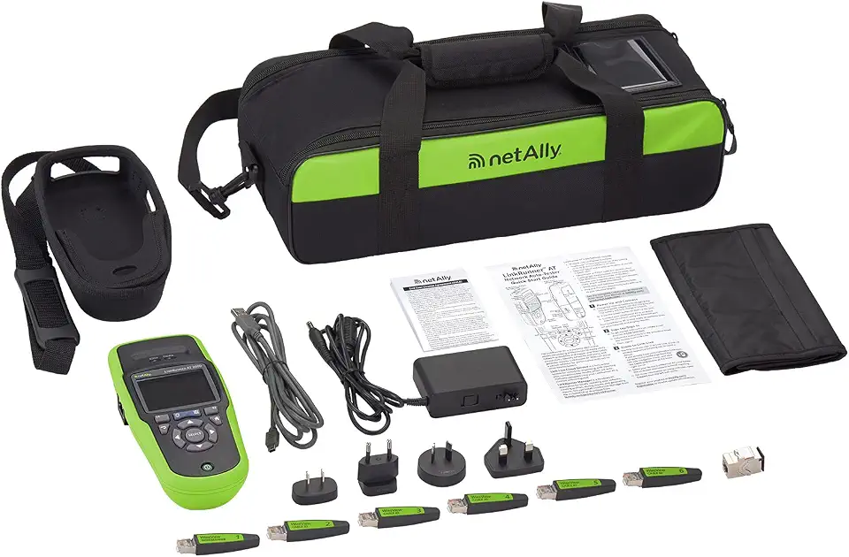 netAlly LRAT-2000-KIT LinkRunner at Copper Fiber Ethernet Network Test Kit - B007FR6T6A