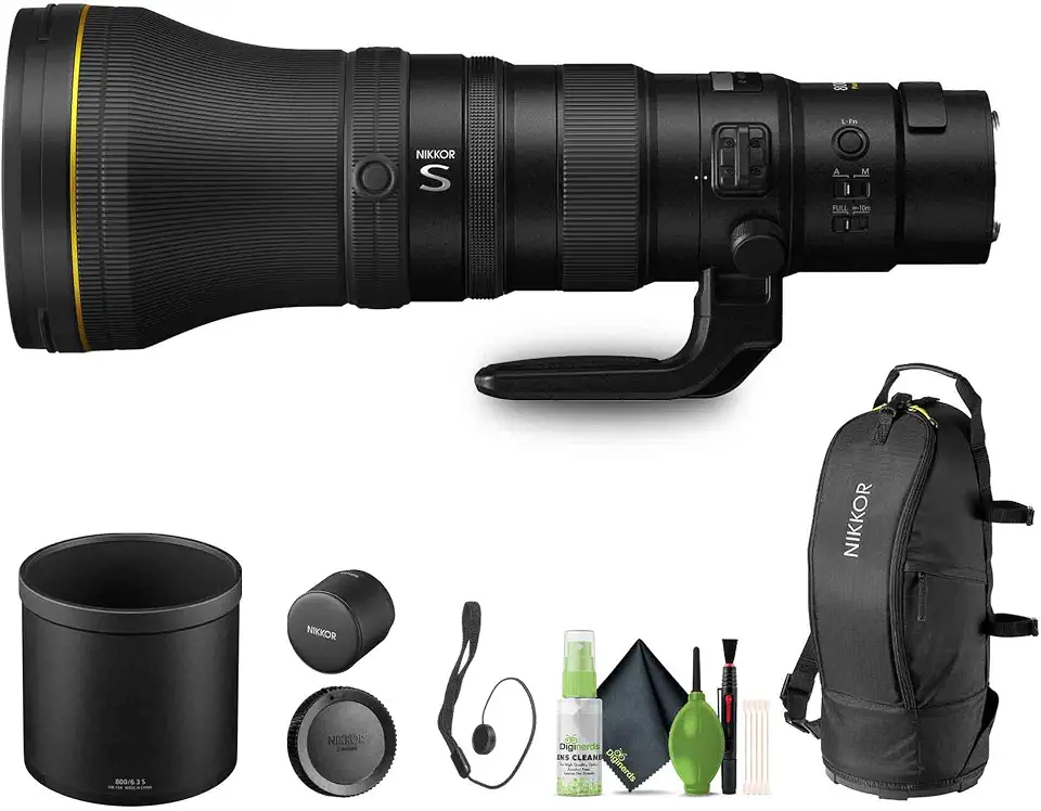 Nikon NIKKOR Z 800mm f/6.3 VR S Super-Telephoto Lens (20108) Bundle - B0CT3Y9BVD