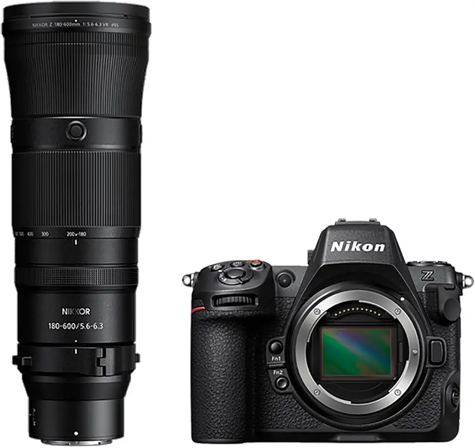 Nikon Z8 Camera 180-600mm Lens Kit,Black - B0FST49Z6Y