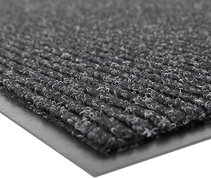 Notrax 109 Industrial Door Mat, 3' x 5' Charcoal, Made in the USA - B004X2I8NM