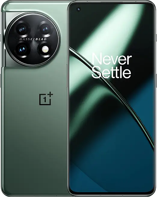 OnePlus 11 5G, 256GB + 16GB RAM, Eternal Green - Unlocked (Renewed) - B0C754K7M8