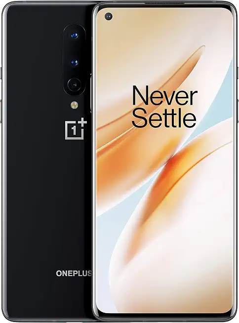 OnePlus 8 (5G) Dual-SIM IN2013 128GB/8GB RAM (GSM + CDMA) Factory Unlocked Android Smartphone (Onyx - B085YVV527
