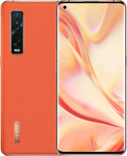 OPPO FIND X2 PRO 5G CPH2025 Global ROM EU/UK 12GB + 512GB - Orange Leather - B08963R9PH