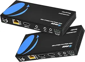 OREI HDMI Extender HDBaseT 400ft - 4K2K@60Hz RS-232 HDR Two-Way IR CEC PoC - B08778V33N