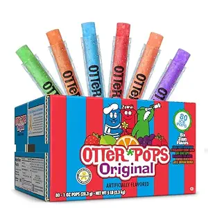 Otter Pops Freezer Pops, Original Variety Pack, 80 Count - B01IEGH068