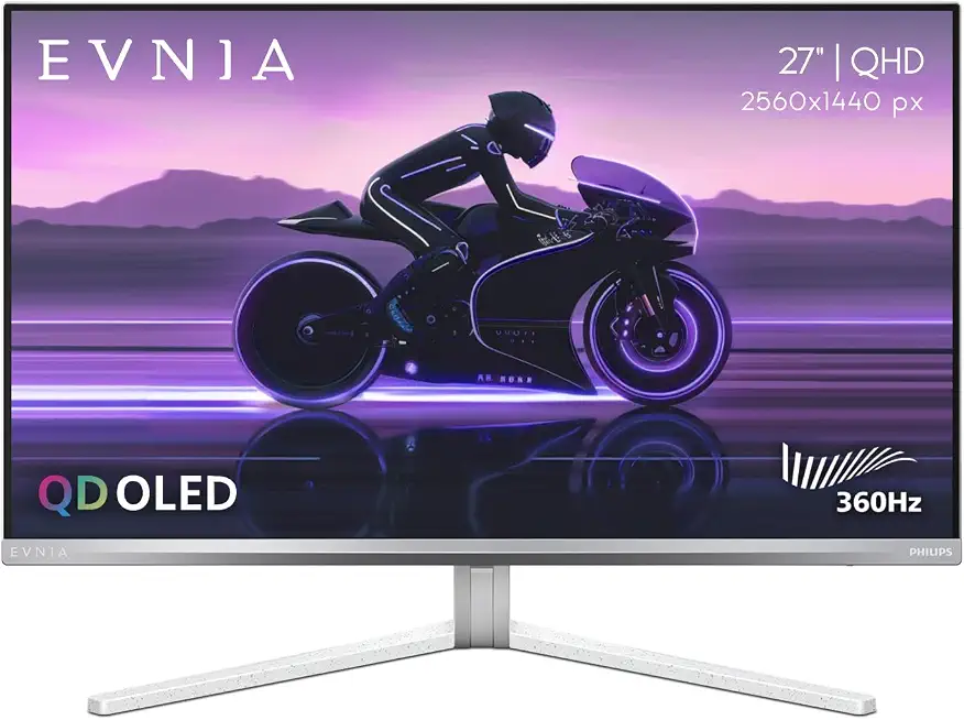 PHILIPS Evnia 27" Gaming Monitor QHD 360Hz QD OLED True Black 400 27M2N8500 - B0DG4DSWGX