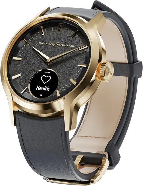 Pininfarina PURA Hybrid Smartwatch, Luxury Analog Watch, 30-Day Battery - B0GV1GVFZN