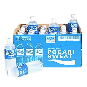 Pocari Sweat Electrolyte Drink, 24 Pack of 16.9 fl oz Bottles – Hydration, Replenishment & - B095PTZZYD
