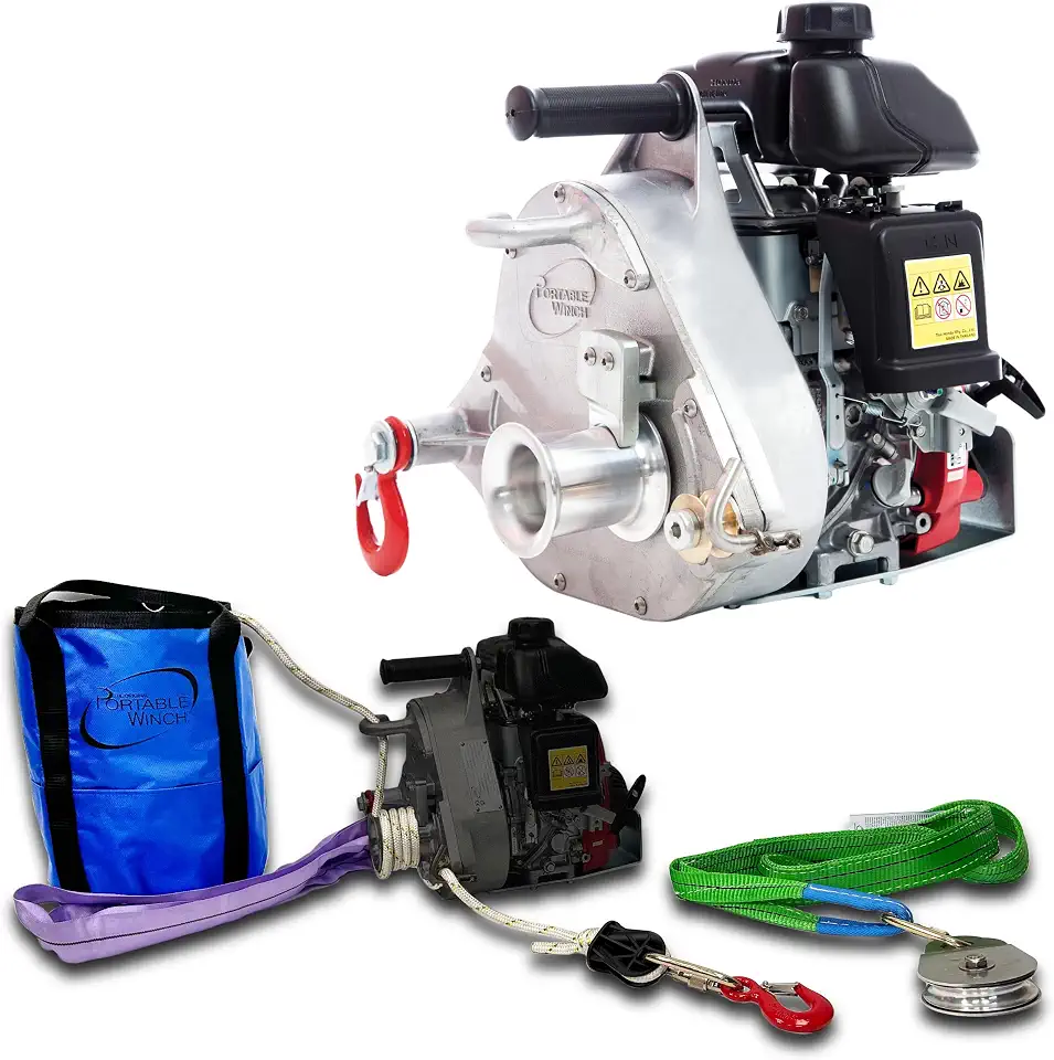 Portable Winch Gas/Battery Capstan Power Rigging Tool for Heavy Pulling 71 - B0CH1P9MM8