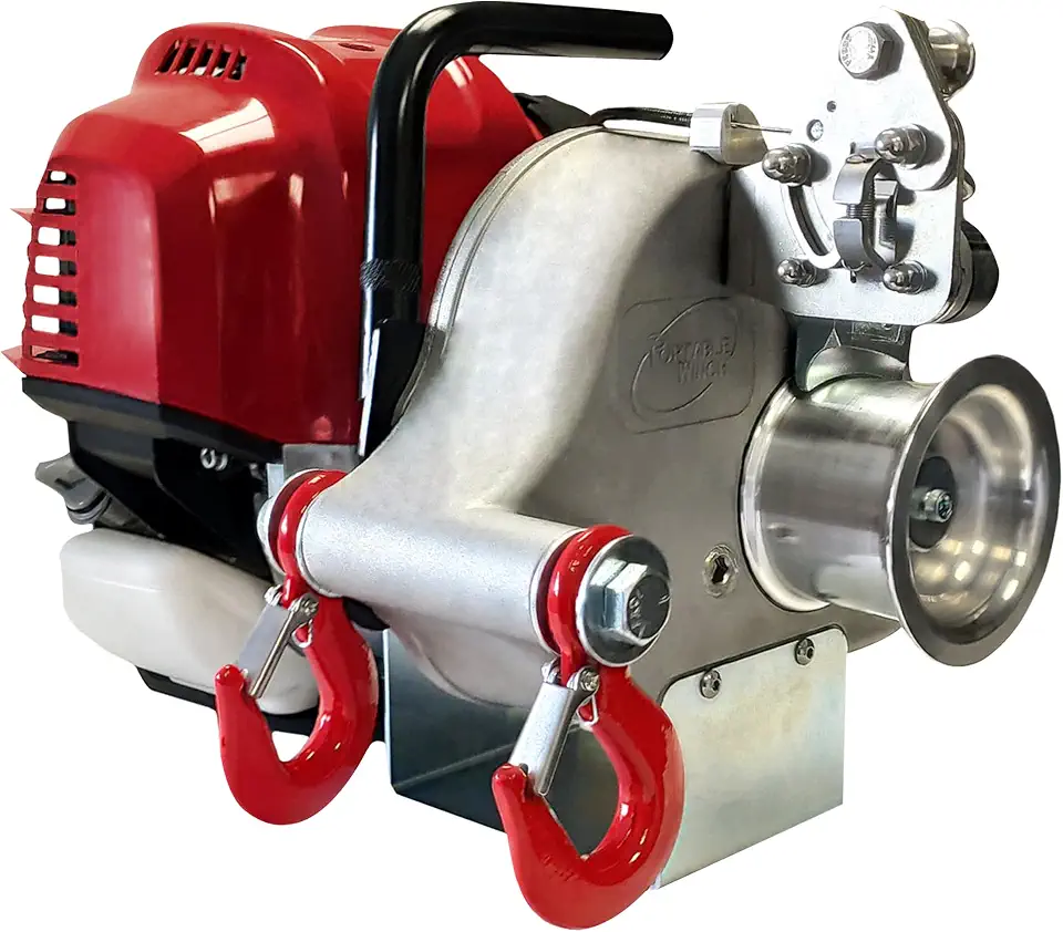 Portable Winch Gas/Battery Capstan Power Rigging Tool for Heavy Pulling - B08PW5QTG1