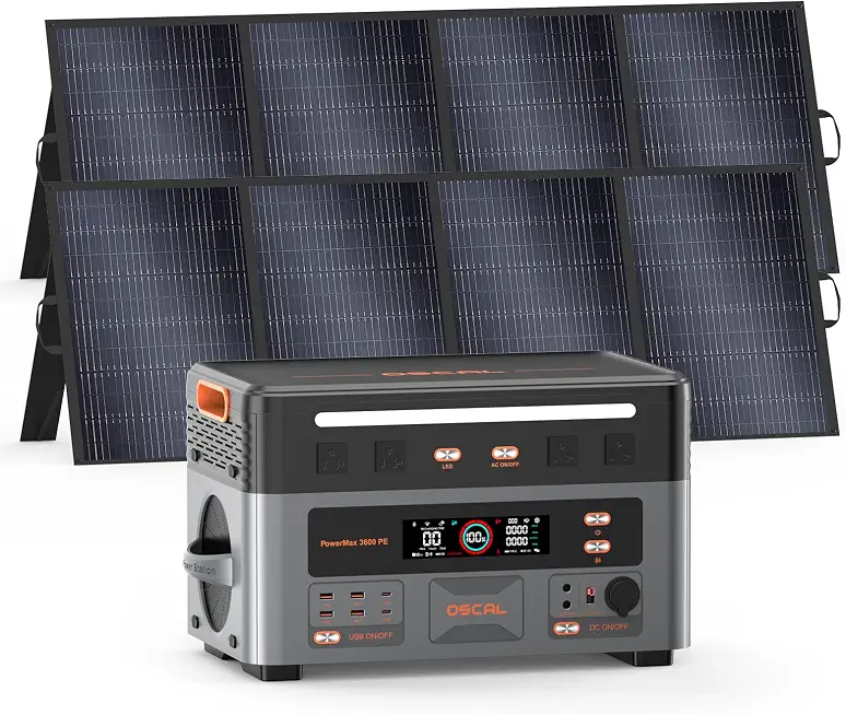 PowerMax 3600PE Portable Power Station 2016Wh, 3600W(Peak 6400W) - B0HJ59Z6HF