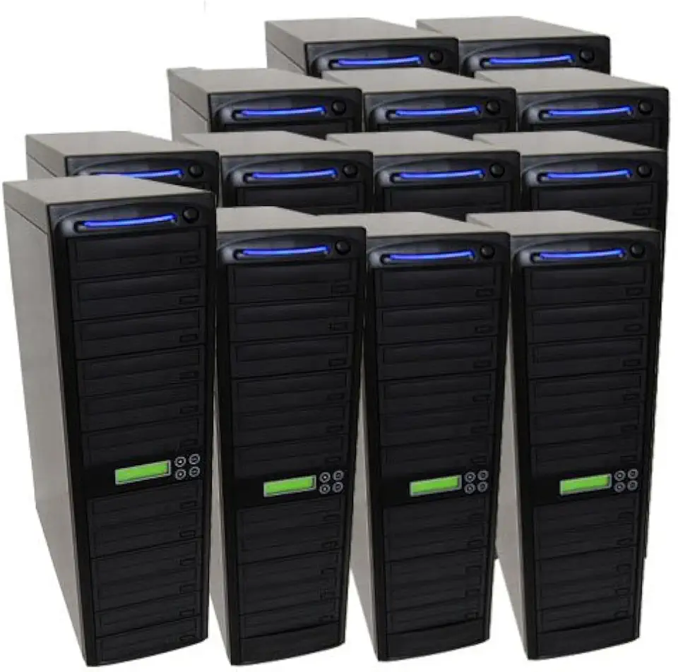 Produplicator 1 to 250 CD DVD SATA Daisy Chain Duplicator with 1TB HDD - B001D1W21U