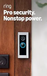 Ring Wired Doorbell Pro (2021 model) – Best-in-class with cutting-edge features (existing doorbell wiring required) - B086Q54K53