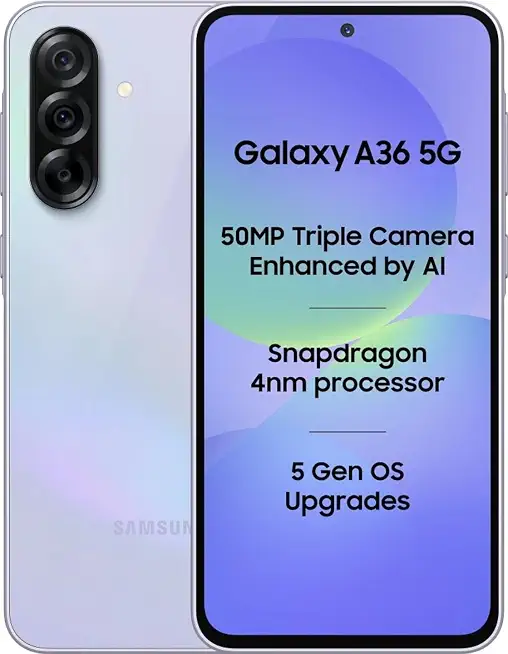 Samsung Galaxy A36 5G Ai (for Tmobile Mint Tello & Global) (256GB + 8GB) NFC - B0F1GVR3DG