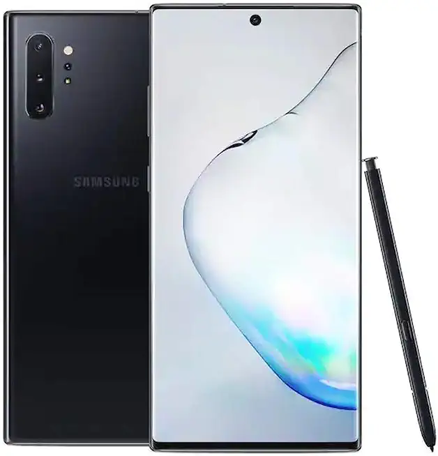 Samsung Galaxy Note 10+ Plus, 256GB, Black - Locked to AT&T (Renewed) - B086WNZWQV