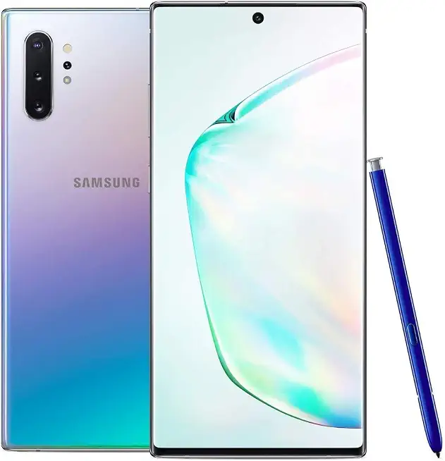 Samsung Galaxy Note10 Plus 5G, 256GB, Aura Glow - Locked to Verizon (Renewed) - B07YXB153C