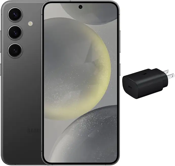 Samsung Galaxy S24+ Plus 5G, 256GB + 12GB RAM, Onyx Black - Unlocked (International Version) - B0D5JVLWXY