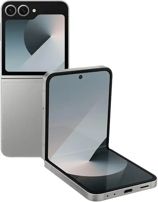 Samsung Galaxy Z Flip 6, 256GB, Silver Shadow - Locked to T-Mobile (Renewed) - B0FPJJTMMB