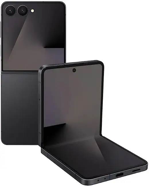 Samsung Galaxy Z Flip7, 256GB, Jet Black - Locked to T-Mobile (Renewed) - B0G1PD7S1X