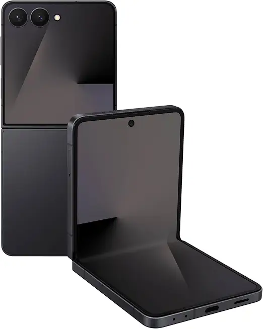 Samsung Galaxy Z Flip7, 512GB, Jet Black - Unlocked (Renewed) - B0FPGPLF3C