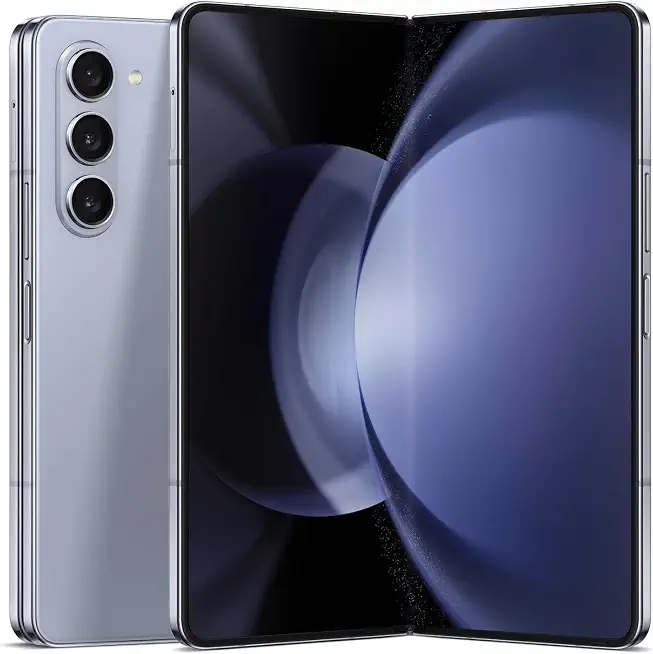 Samsung Galaxy Z Fold 5, 512GB, Icy Blue - Unlocked (Renewed) - B0CYR5KH2P