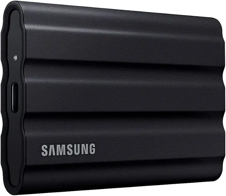 Samsung T7 Shield Portable SSD 4TB, USB 3.2 Gen 2, Up to 1,050 MB/s - B0BHZQGN26