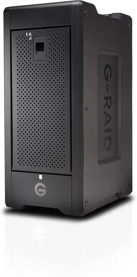 SanDisk Professional 48TB G-RAID Shuttle 8 - Transportable Enterprise-Class 8-Bay External Hard Drive, Thunderbolt 3 - B09614Z2SC