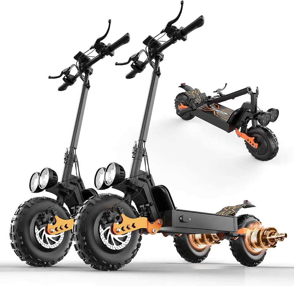 Scooter for Adults, Up to 30MPH & 45Miles, 1500W Powerful Motor, 11" Off Road Sport - B0HKHKZRPS