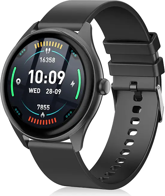 Smart Watch for Men, 1.39" HD Touchscreen Smartwatch with 120 Sports Modes, AI Voice Assistant, - B0HKFV65R5