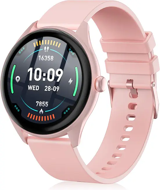 Smart Watch for Women, 1.39" HD Touchscreen Smartwatch with 120 Sports Modes, AI Voice Assistant, - B0HKG1HJ3J