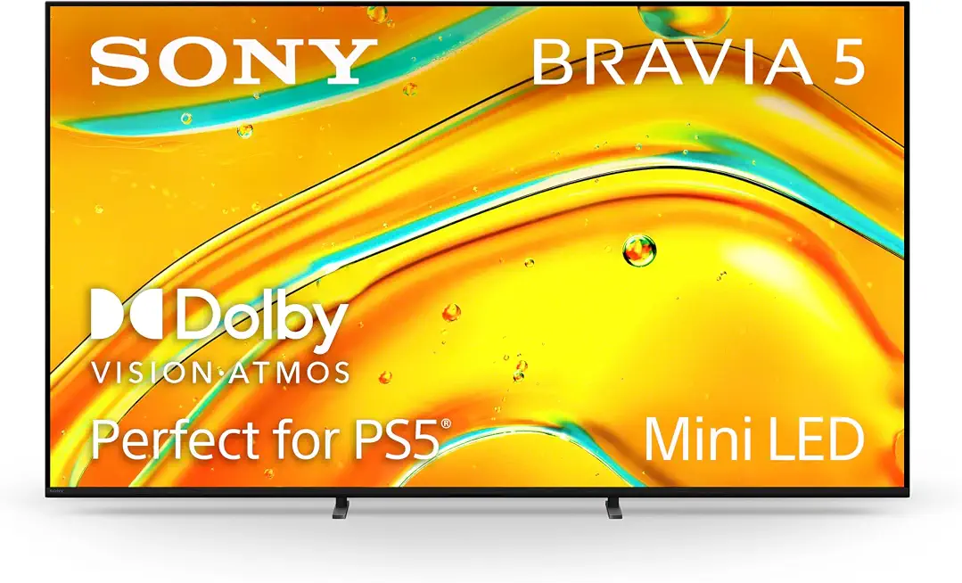 Sony 65 Inch BRAVIA 5 Mini LED 4K HDR Smart Google TV (K-65XR50) - B0DYK9LY1Z