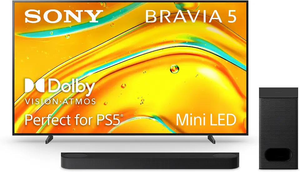 Sony BRAVIA 98-Inch 4K Mini LED Smart TV (K-98XR50, 2025) & BRAVIA Theater Bar 6 - B0FCLQW4VT