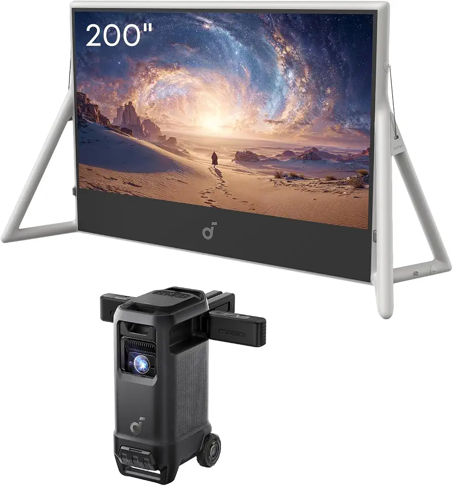 soundcore Nebula X1 Pro with 200" Inflatable Screen, 4K Triple Laser - B0GMWTVW46