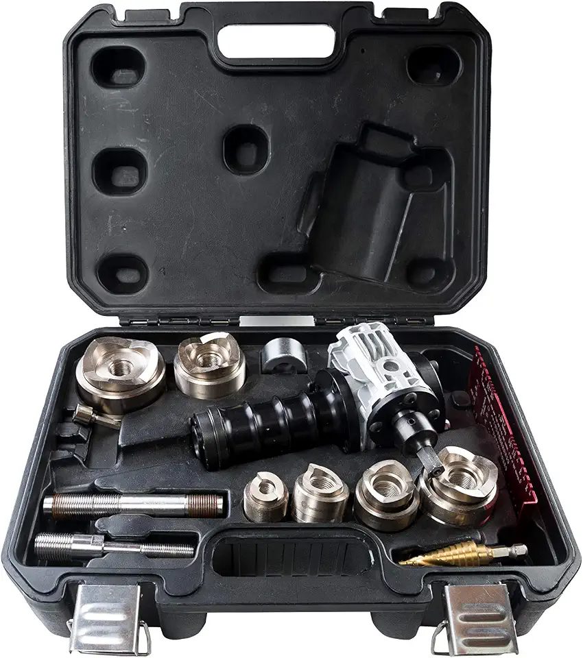 Southwire Knockout Punch Driver Kit - Fast, Accurate Hole Cuts with Cordless Drill - Removable - B01N9MBCCD